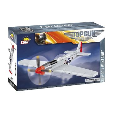 Top Gun P-51D Mustang Brick Model Kit - Scale 1/48
