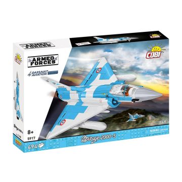 Mirage 2000-5 Brick Model Kit - Scale 1/48