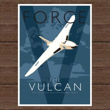 The Vulcan Force A3 Poster by Peter McDermott