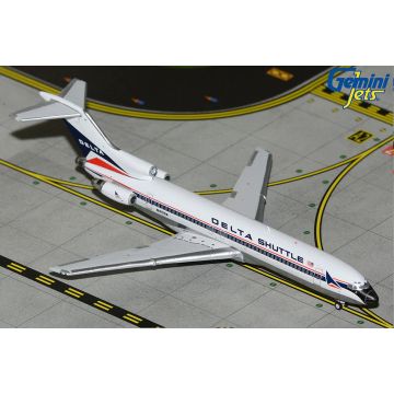Gemini Jets Delta Shuttle Boeing B727-200 Polished LIvery Diecast - N413DA - 1/400