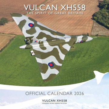 Vulcan XH558 Calendar 2026