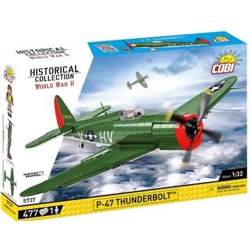 P-47 Thunderbolt Brick Model Kit