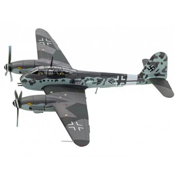 Messerschmitt Me 410A-1 U5+FE, Lt. Rudolf Abrahamczik Diecast Scale Model - 1/72