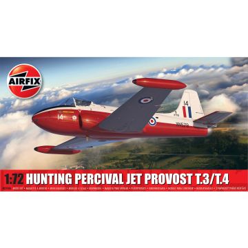 Airfix Hunting Percival Jet Provost T.3/T.4 1:72 Plastic Kit