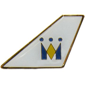Monarch Airlines Tail Pin Badge