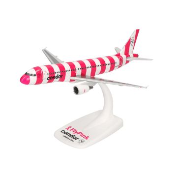 Condor A320 FlyPink Livery Plastic Model - D-AICS - 1/200