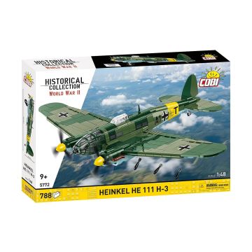 Heinkel HE 111 H-3 Brick Model Kit - Scale 1/48