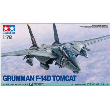Tamiya Grumman F-14D Tomcat 1:72 Plastic Kit