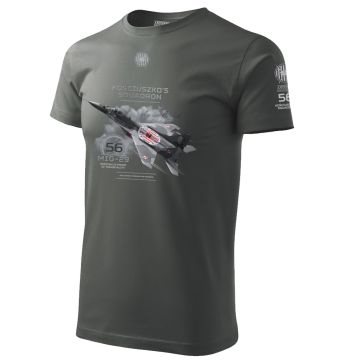 MIG-29 Kosciuszkoo's Squadron #56 T-Shirt
