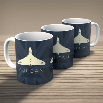 Vulcan (British Greatness) Mug by Peter McDermott