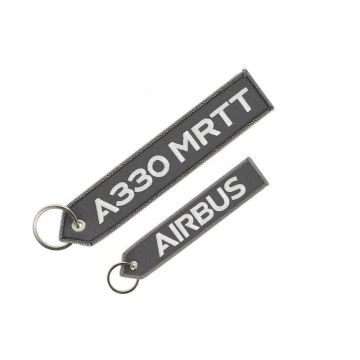 Airbus A330 MRTT Embroidered Keyring