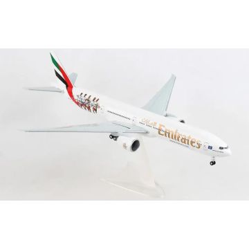 Emirates Boeing 777-300ER "Hamburger SV" Livery Plastic Model - A6-EPS - 1/200