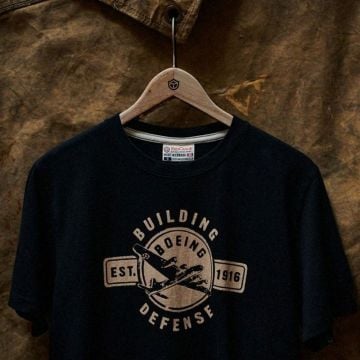 Red Canoe Boeing Building Defense T-Shirt