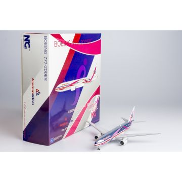 American Airlines Boeing 777-200ER Pink Ribbon Livery Diecast - N759AN - 1/400