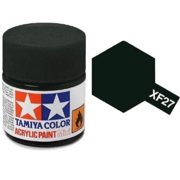 Tamiya XF-27 Black Green Matt Acrylic Paint 10ml