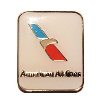 American Airlines New Logo Pin Badge