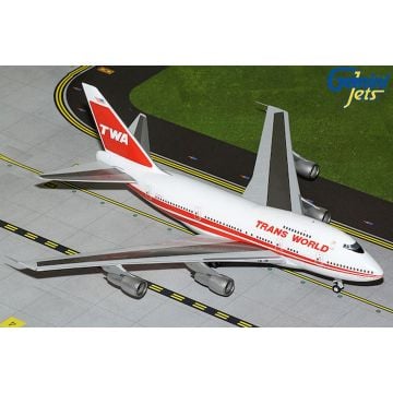 Gemini Jets TWA Boeing 747SP Boston Livery Diecast - N58201 - 1/400