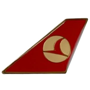 Turkish Airlines Tail Pin Badge