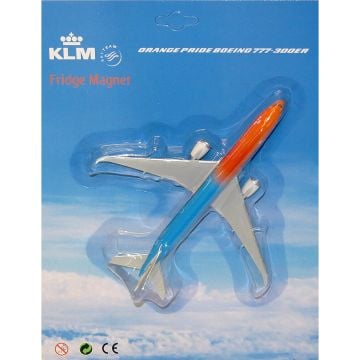 KLM B777-300ER Orange Pride Fridge Magnet