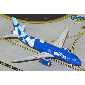 Gemini Jets JetBlue A320-200 "Forever Blue Livery" Diecast - N547JB - 1/400
