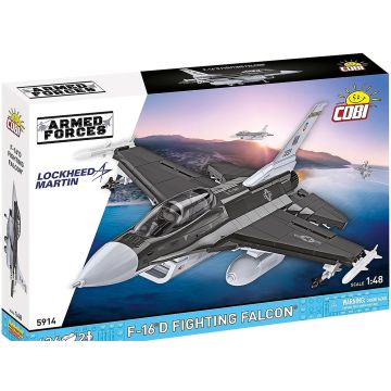 F-16D Fighting Falcon Brick Model Kit
