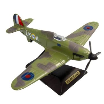 RAF Hurricane Diecast Scale Model - 1/100