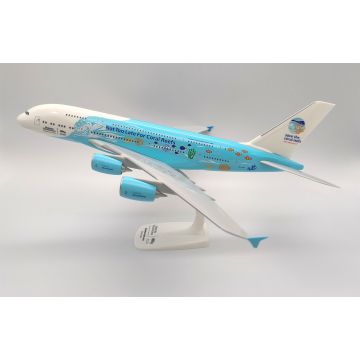 HiFly Airbus A380 'Save The Corals' Plastic Model - 1/200