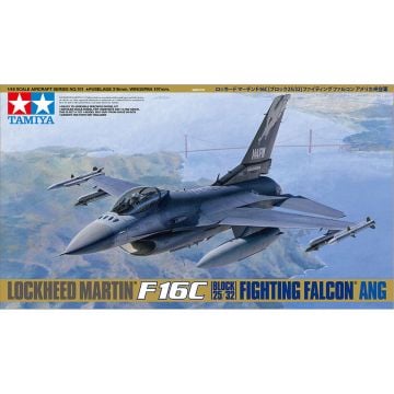 Tamiya F-16C [Block 25/32] Fighting Falcon ANG Plastic Kit 1:48 Plastic Kit