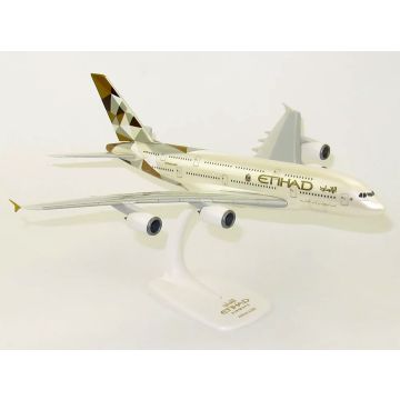 Etihad Airbus A380 Plastic Model - Scale 1:250