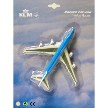 KLM Boeing 747-400 Fridge Magnet