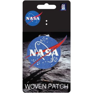 Toppa Ricamata Termoadesiva Apollo 11 - 25th Anniversary - 8,7 Cm - NASA - Made In Italy