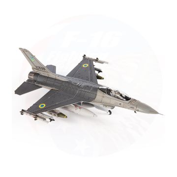 F16A Fighting Falcon Ukraine Air Force, 831st Tactical Aviation Brigade, 2024 Diecast - 1/72