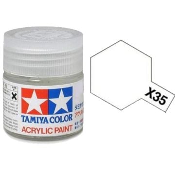 Tamiya X-35 Clear Semi Gloss Acrylic Paint 10ml
