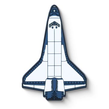 Space Shuttle Rubber Magnet