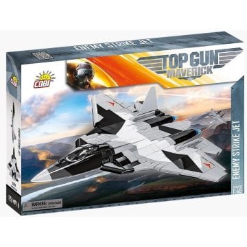 Top Gun Enemy Strike Jet Brick Model Kit