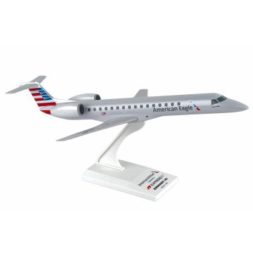 Skymarks American Eagle ERJ-195 Plastic Model - Scale 1:100
