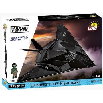 Lockheed F-117 Nighthawk Brick Model Kit