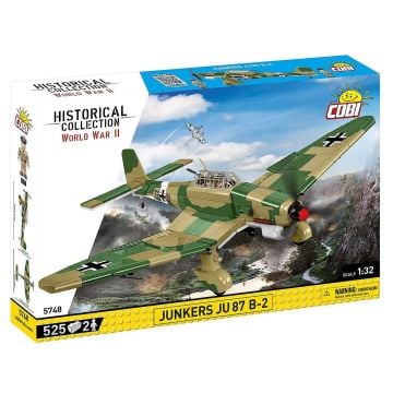 Junkers Ju-87 B-2 Tank Buster Brick Model Kit