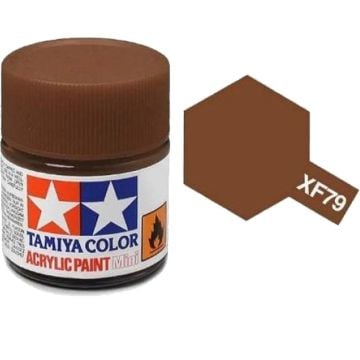 Tamiya XF-79 Lino Deck Brown Matt Acrylic Paint 10ml