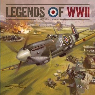 Legends of WW2 Square Calendar 2026