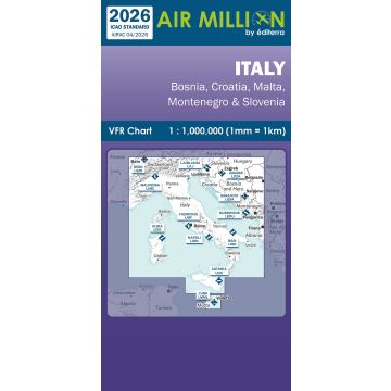 Air Million Italy VFR Chart - 2026