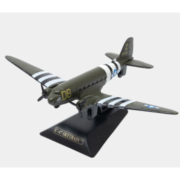 Sky Wings C-47 Skytrain WW2 Diecast Model - 1/100