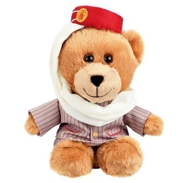 Emirates Cabin Crew Teddy Bear (22cm / 9")