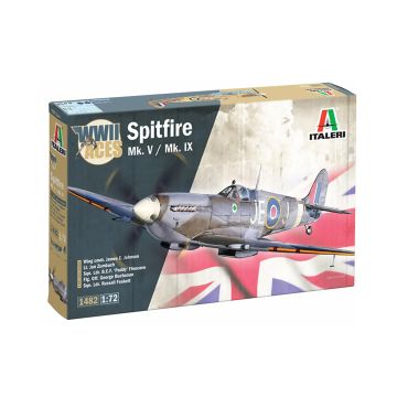 Spitfire Mk.V / Mk.IX Aces 1:72 Plastic Kit