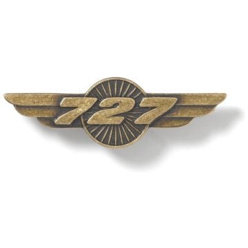 Boeing 727 Wings Pin Badge