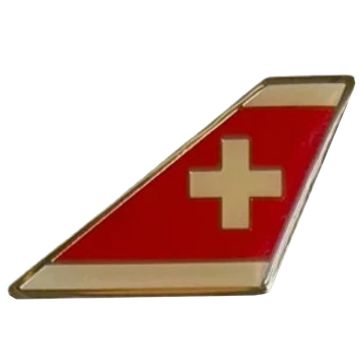 Swissair Tail Pin Badge