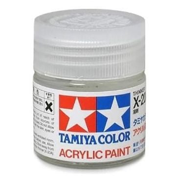 Tamiya X-20A Thinners for Acrylic Paint - 10ml