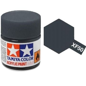 Tamiya XF-50 Field Blue Grey Matt Acrylic Paint 10ml