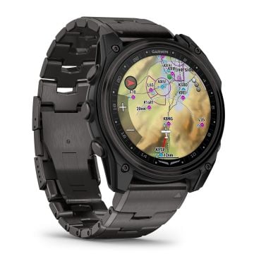 Garmin D2 Mach 2 Smartwatch - 51mm Titanium Band