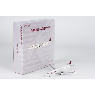 Qatar Airways A321neo Diecast - A7-AJB - 1/400